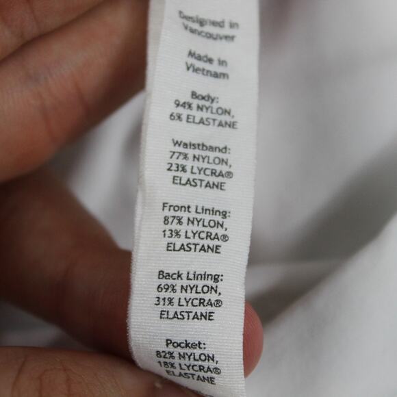 Lululemon Skirt Womens 4 Pace Rival Skirt Regular White Athletic Tennis Skort - Picture 12 of 15